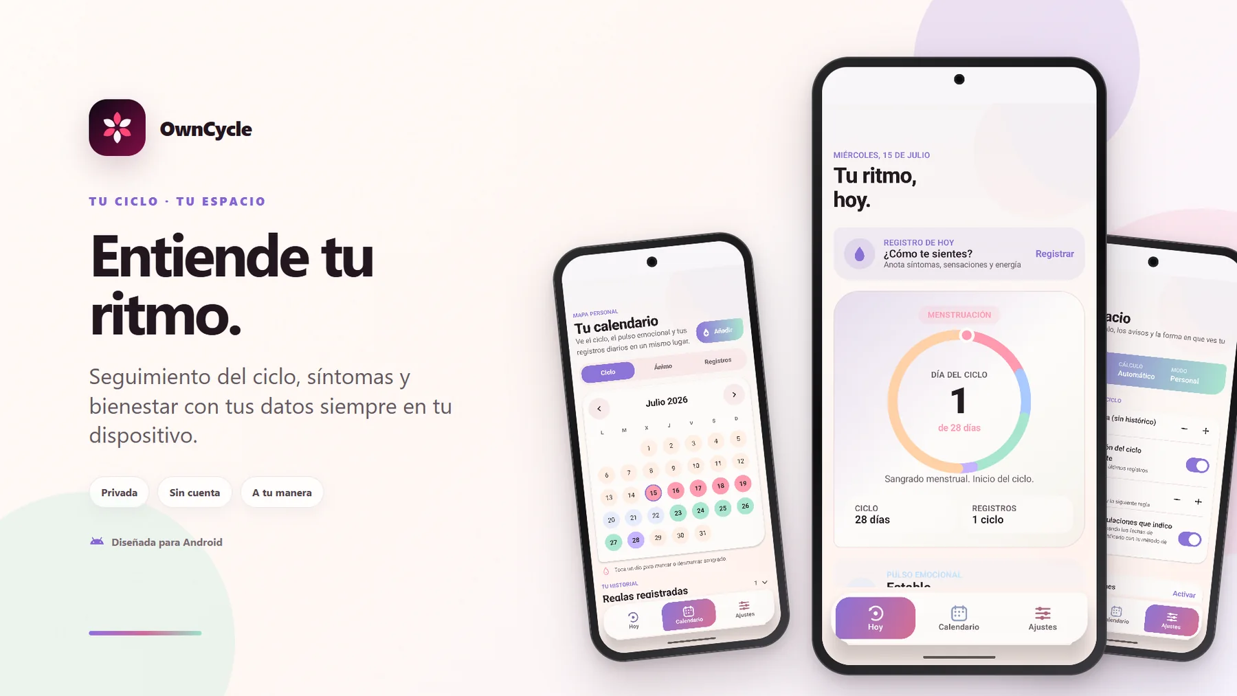 Mockup de OwnCycle